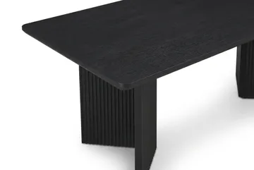 Edda sofabord rektangulært 120 cm - Sortbejdset eg - Møbler - Borde - Sofabord