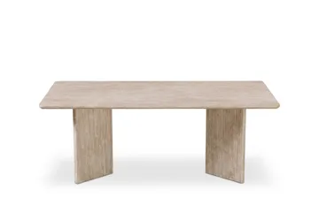 Edda sofabord rektangulært 120 cm - Travertin - Møbler - Borde - Sofabord
