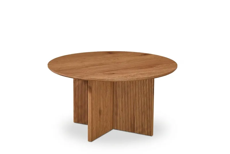 Edda sofabord rundt 85 cm - Eg - Møbler - Borde - Sofabord