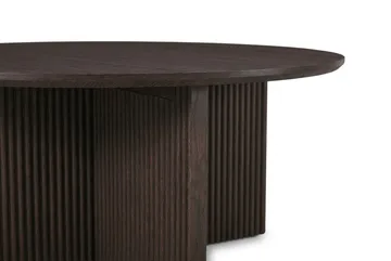 Edda sofabord rundt 85 cm - Røget eg - Møbler - Borde - Sofabord