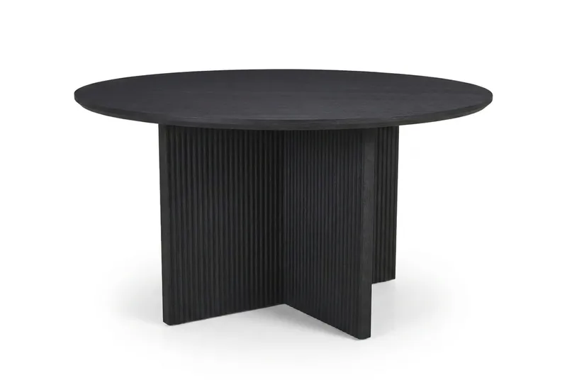 Edda sofabord rundt 85 cm, Sort