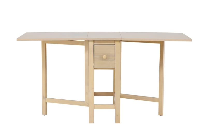 Edward klapbord 150x80 cm - Hvidvasket / - Møbler - Borde - Spisebord og køkkenbord