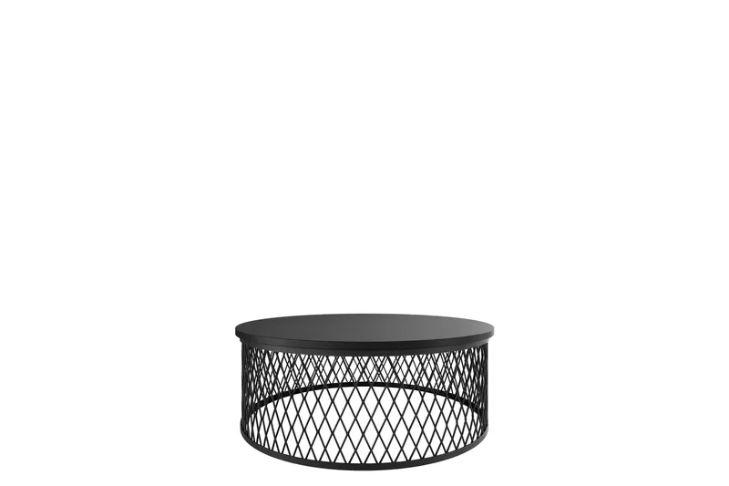 Egan Sofabord 75 cm, Sort