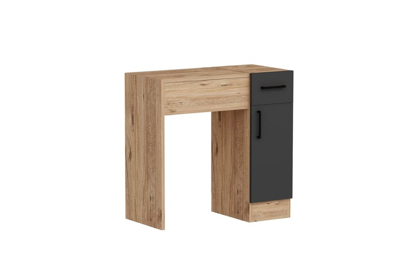 Elgar Sminkebord 77 cm, Brun/Antracit