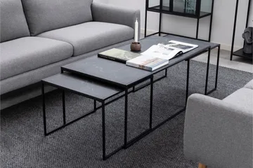 Elgrau Sofabord 120x60 cm - Sort - Møbler - Borde - Sofabord