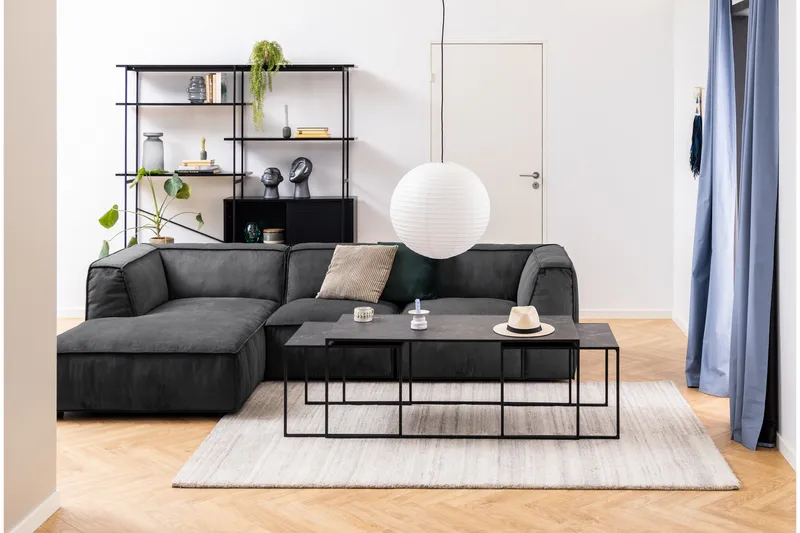 Elgrau Sofabord 120x60 cm - Sort - Møbler - Borde - Sofabord