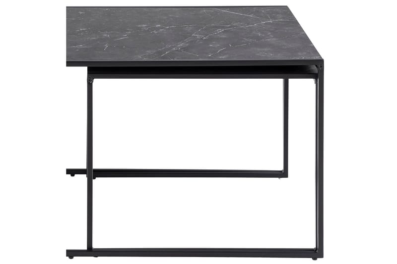 Elgrau Sofabord 120x60 cm - Sort - Møbler - Borde - Sofabord