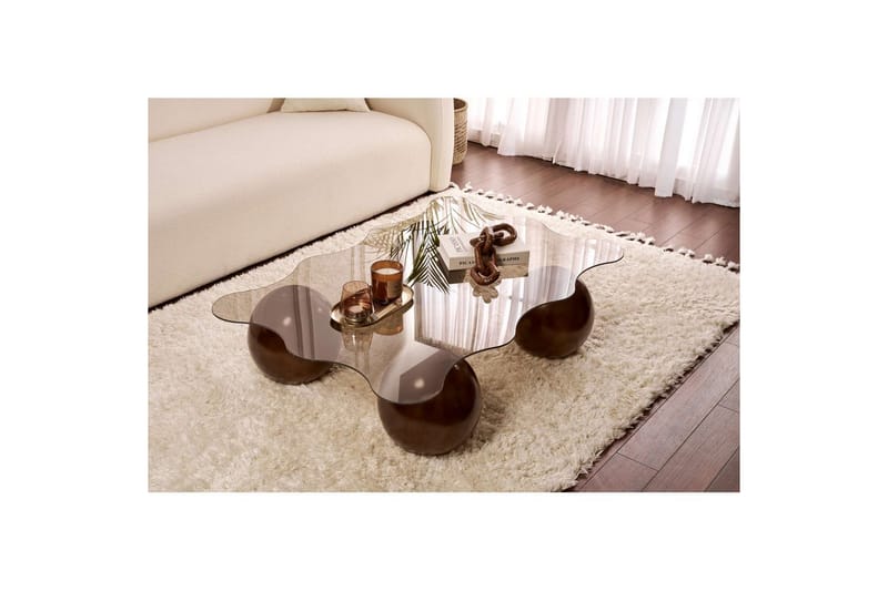 Elinville Sofabord 120 cm - Brun - Møbler - Borde - Sofabord