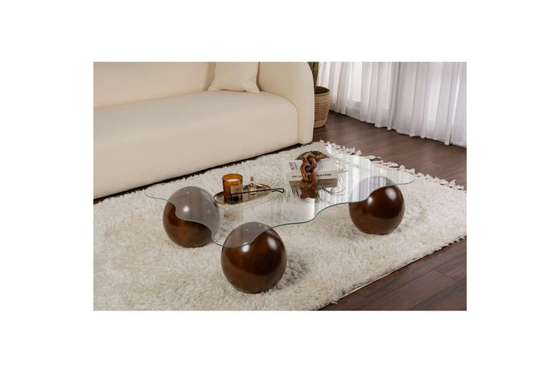 Elinville Sofabord 120 cm - Brun - Møbler - Borde - Sofabord