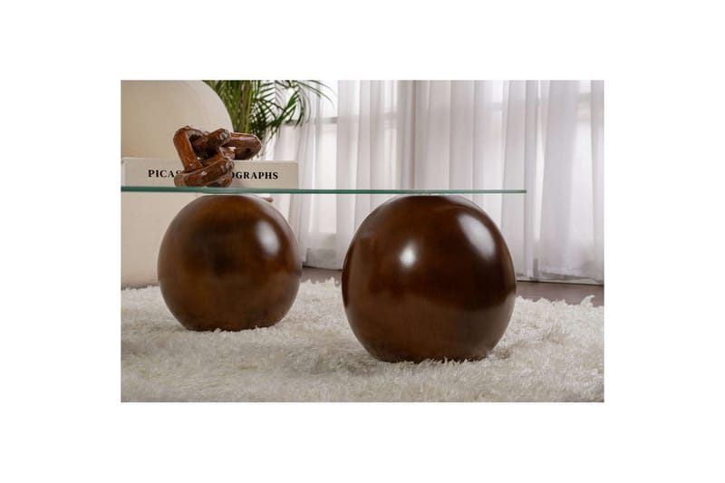 Elinville Sofabord 120 cm - Brun - Møbler - Borde - Sofabord