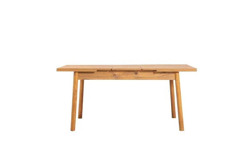 Ergene Spisegruppe 120 cm Rektangulær - Natur/Grå - Møbler - Borde - Spisebordssæt