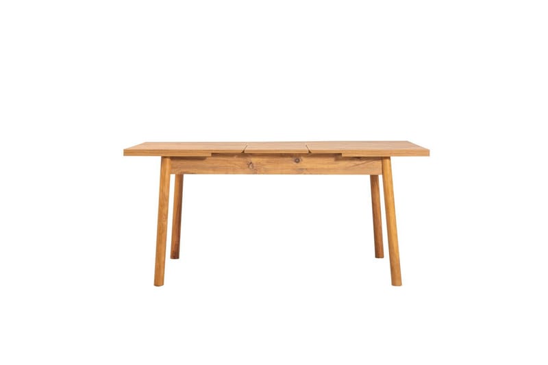 Ergene Spisegruppe 120 cm Rektangulær - Natur/Grå - Møbler - Borde - Spisebordssæt