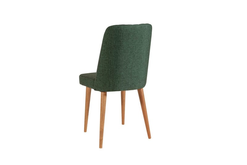 Ergene Spisegruppe 120 cm Rektangulær - Natur/Grøn - Møbler - Borde - Spisebordssæt