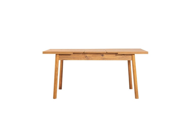 Ergene Spisegruppe 120 cm Rektangulær - Natur/Grøn - Møbler - Borde - Spisebordssæt