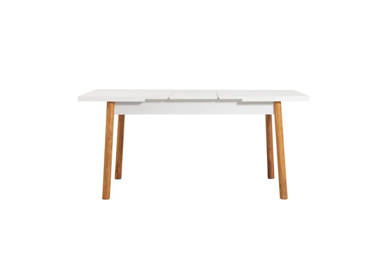 Ergene Spisegruppe 120 cm Rektangulær - Natur/Marineblå - Møbler - Borde - Spisebordssæt