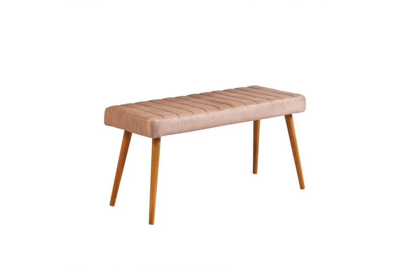 Ergene Spisegruppe 120 cm Rektangulær - Natur/Sten - Møbler - Borde - Spisebordssæt