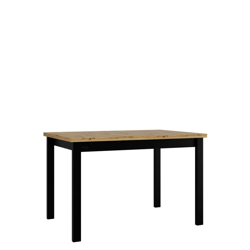 Ericka Spisebord 120 cm Rektangulær, Sort/Brun