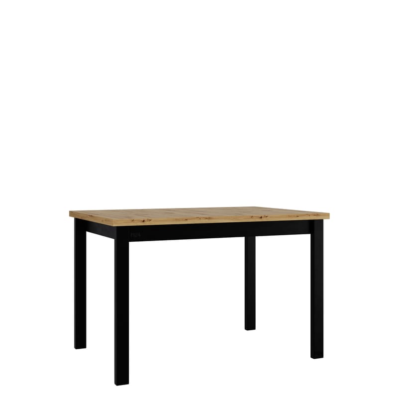 Ericka Spisebord 120 cm Rektangulær, Sort/Brun