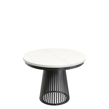 Erylan Spisebord rundt udtrækkeligt 100-180 cm