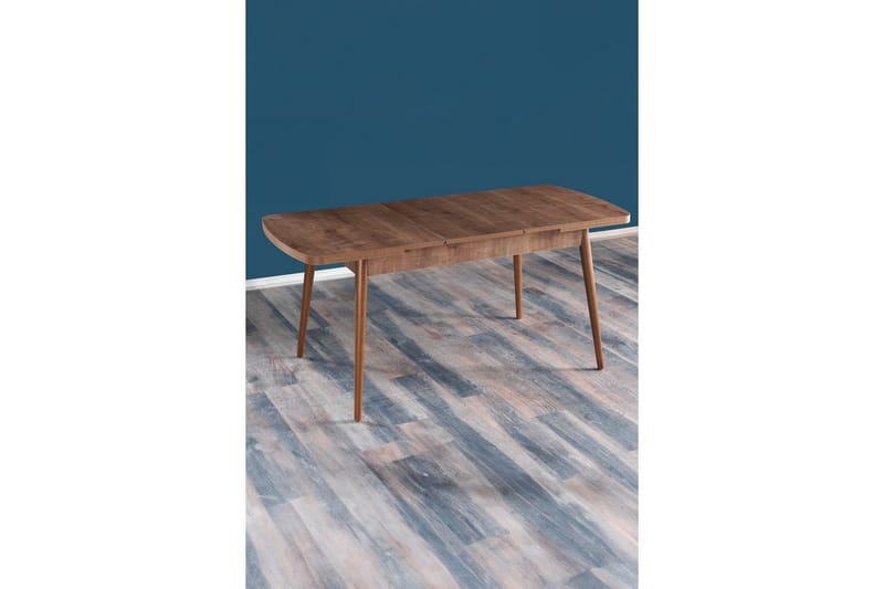 Evano Spisebord 132 cm Rektangulær - Valnød - Møbler - Borde - Spisebord og køkkenbord