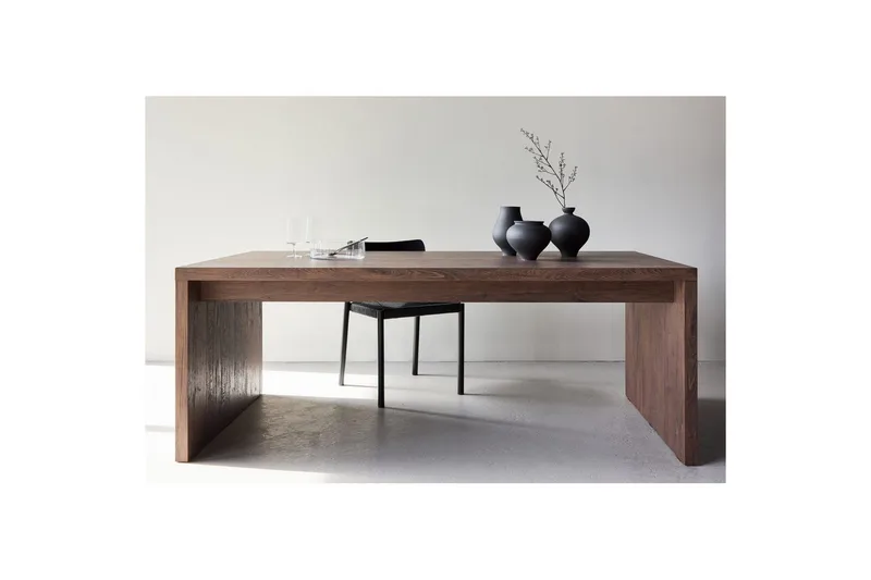 Evone Spisebord 200X100 Cm - Mocca - Møbler - Borde - Spisebord og køkkenbord