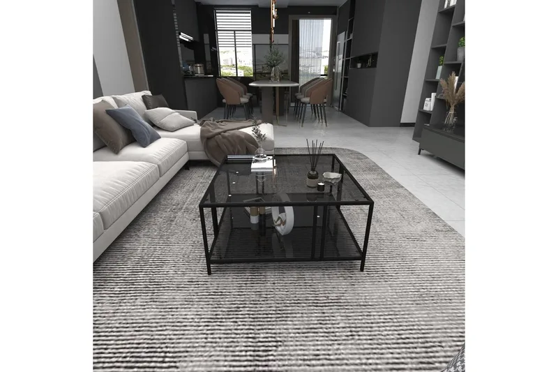 Ezer Sofabord 80 cm - Sort - Møbler - Borde - Sofabord