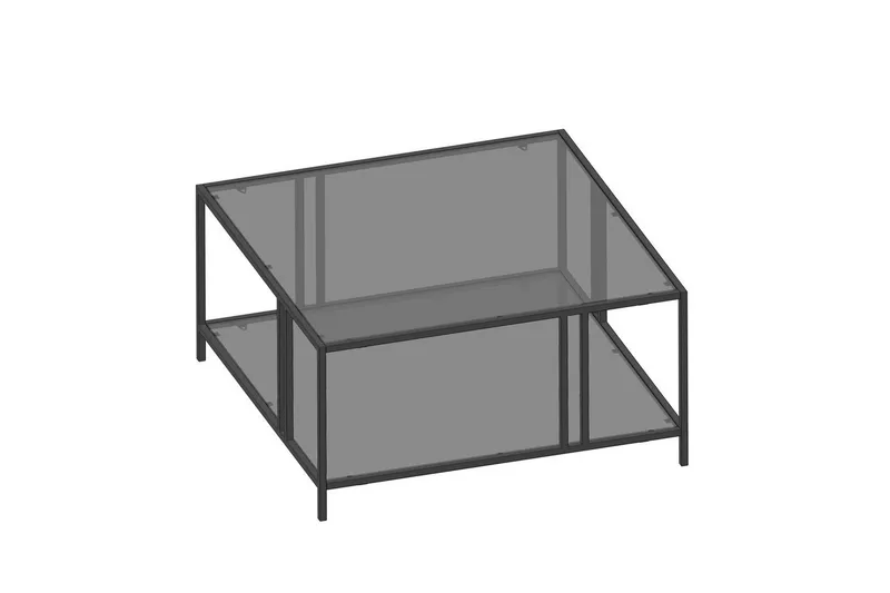 Ezer Sofabord 80 cm - Sort - Møbler - Borde - Sofabord