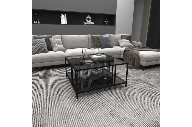 Ezer Sofabord 80 cm - Sort - Møbler - Borde - Sofabord