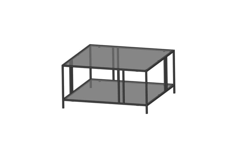 Ezer Sofabord 80 cm, Sort