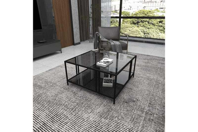 Ezer Sofabord 80 cm - Sort - Møbler - Borde - Sofabord