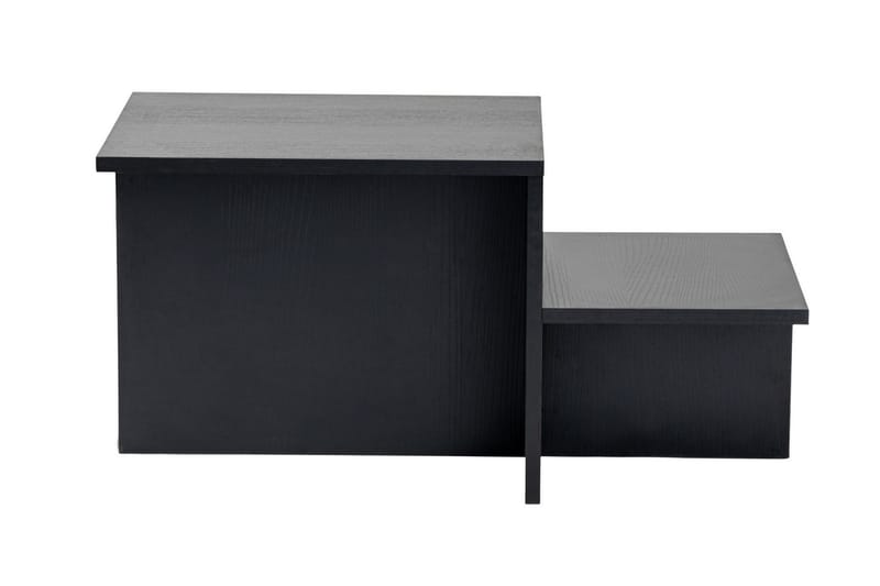 Fabrony sofabord 80x40 cm sort, undefined