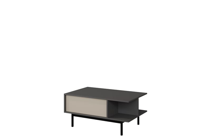 Farshian Sofabord 93 cm - Grå/Beige - Møbler - Borde - Sofabord