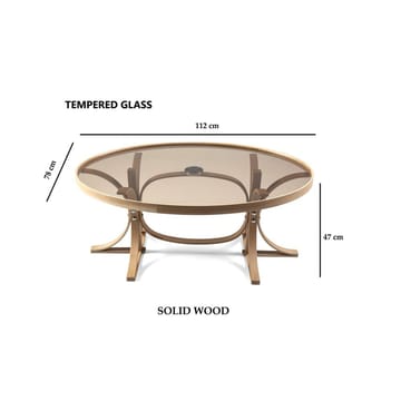 Faylin Sofabord 112 cm - Natur - Møbler - Borde - Sofabord