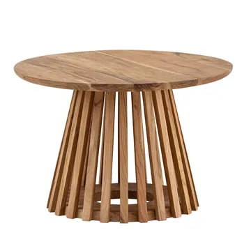 Feneri Sofabord 60 cm Rund - Varm lysebrun - Møbler - Borde - Sofabord