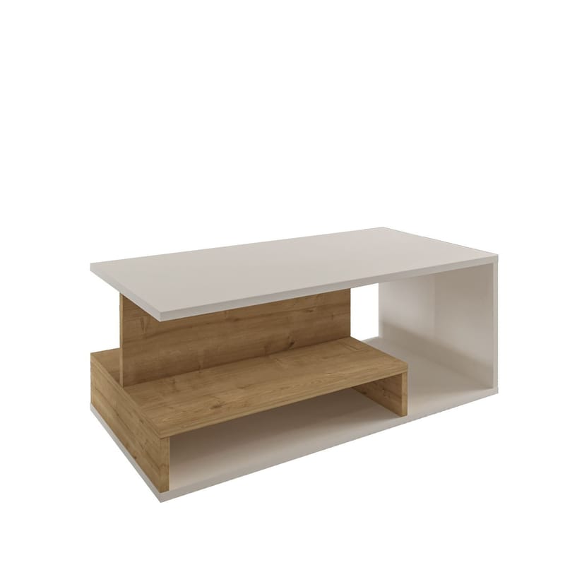 Fenlo Sofabord 90x35x44,8 cm - Hvid safireg - Møbler - Borde - Sofabord