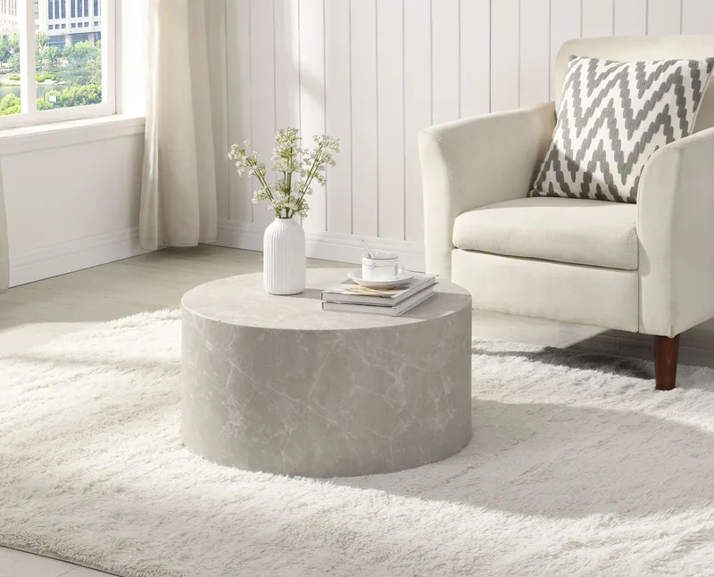 Fenova sofabord 60 cm - Sandgrå - Møbler - Borde - Sofabord