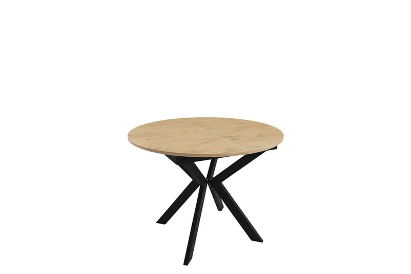 Ferrer Spisebord 138 cm, Sort/Beige