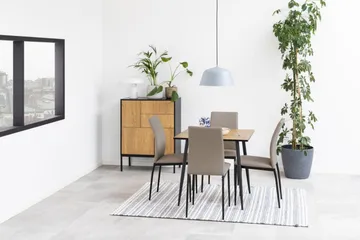 Finola Spisebord 80 cm Kvadratisk - Natur - Møbler - Borde - Spisebord og køkkenbord