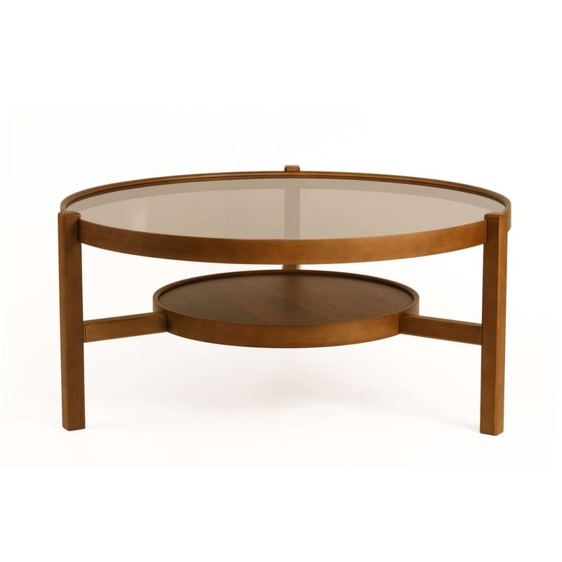 Florai Sofabord 100 cm - Mørkebrun - Møbler - Borde - Sofabord