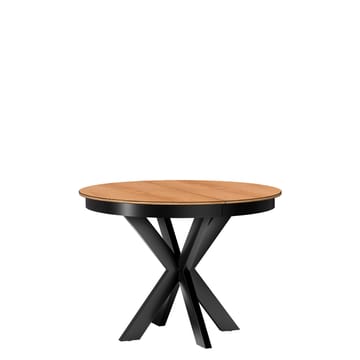 Fonti Spisebord 110 cm Rundt - Brun|sort - Møbler - Borde - Spisebord og køkkenbord