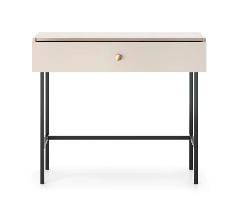 Francisca Sminkebord 93 cm - Cashmere - Møbler - Borde - Sminkebord & konsolbord