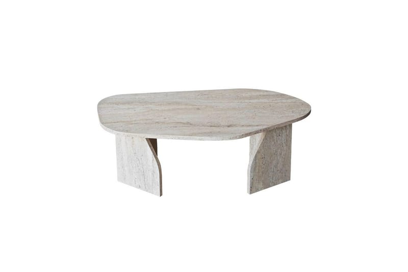 Fredrilla Sofabord 105 cm - Beige - Møbler - Borde - Sofabord