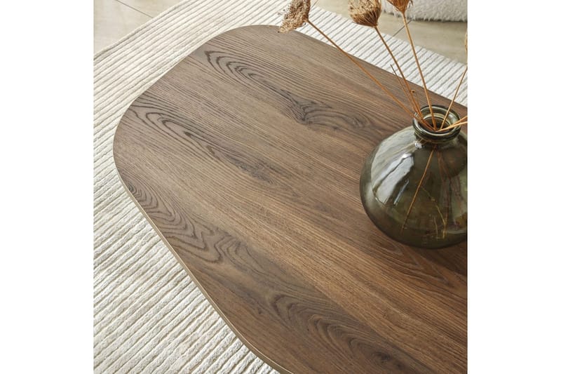 Fredrilla Sofabord 105 cm - Brun - Møbler - Borde - Sofabord