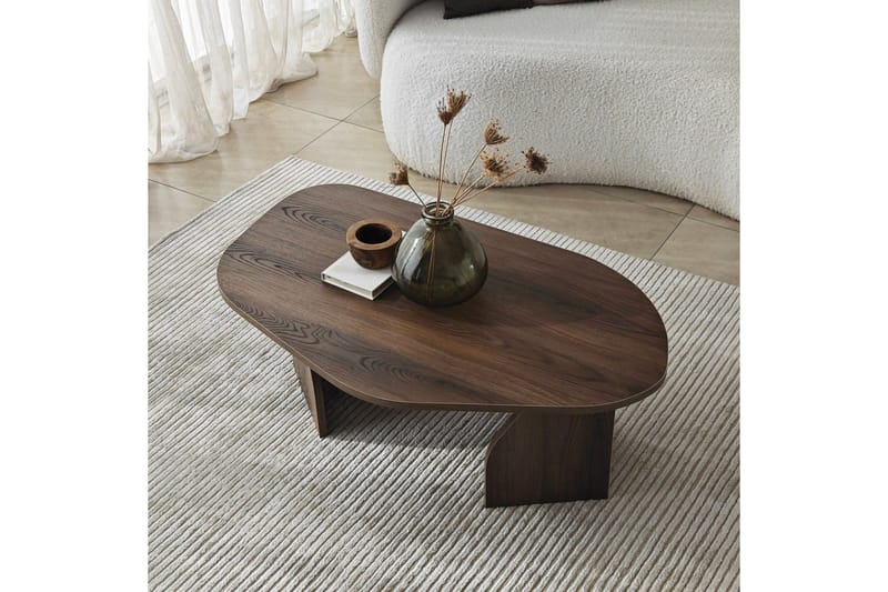 Fredrilla Sofabord 105 cm - Brun - Møbler - Borde - Sofabord