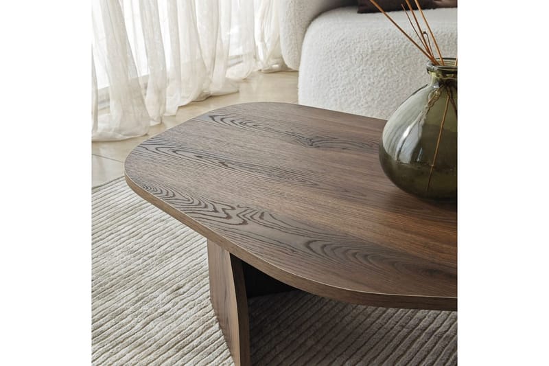 Fredrilla Sofabord 105 cm - Brun - Møbler - Borde - Sofabord