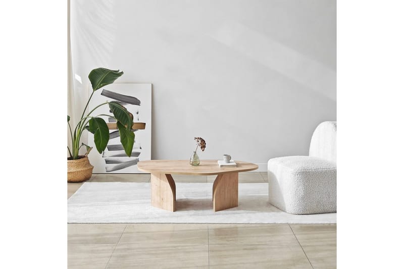 Fredrilla Sofabord 105 cm - Nature - Møbler - Borde - Sofabord
