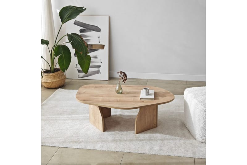 Fredrilla Sofabord 105 cm - Nature - Møbler - Borde - Sofabord