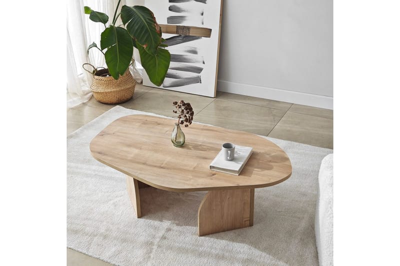 Fredrilla Sofabord 105 cm - Nature - Møbler - Borde - Sofabord