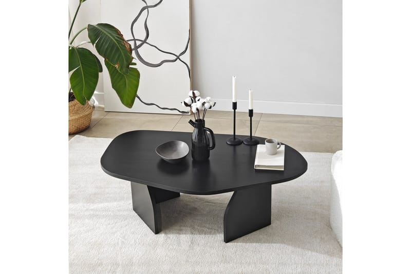 Fredrilla Sofabord 105 cm - Sort - Møbler - Borde - Sofabord