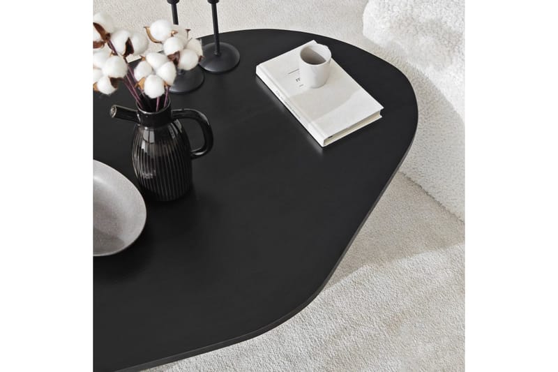 Fredrilla Sofabord 105 cm - Sort - Møbler - Borde - Sofabord